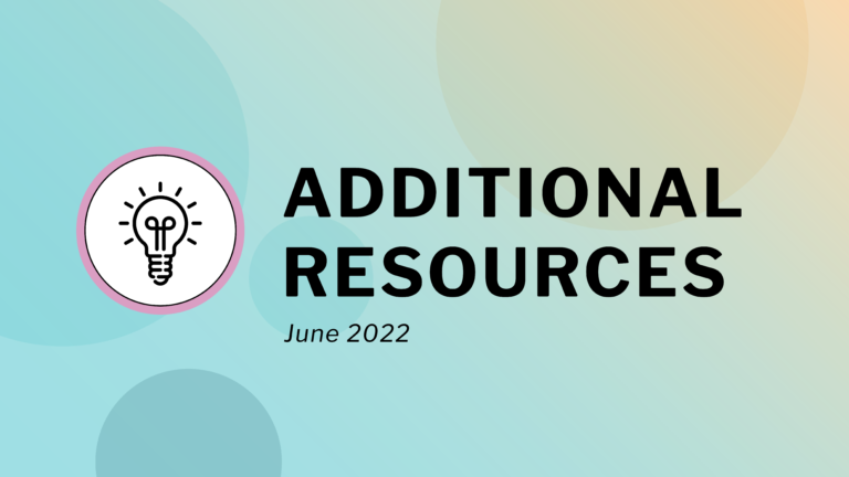 TFYHI Additional Resources June 2022